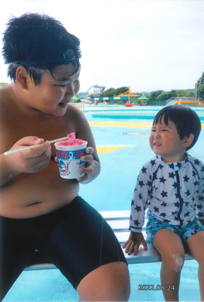 甥っ子と叔父