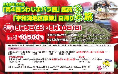 バラ展チラシ